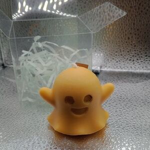 🎃 BaRich Candle For Life 💕 Cheerful Ghost-Shaped Holiday Candle 🕯️